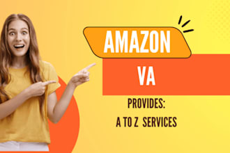 be your expert amazon VA