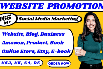 proper marketing for your website product, blog, amazon book on social media