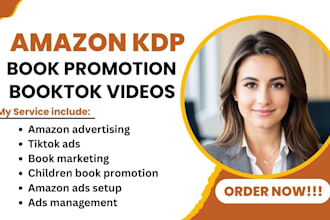 do booktok video, amazon kdp ebook promotion, tiktok promotion, book advertising