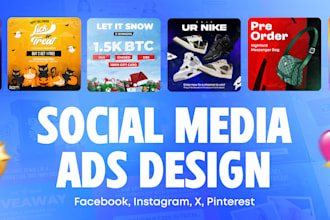 design your facebook ads post, instagram post, carousel design