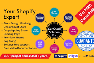 fix and customize or develop your shopify theme, ella, kalles, dawn, and more