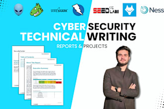 do cyber security technical writing and articles