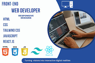 be your react front end web developer