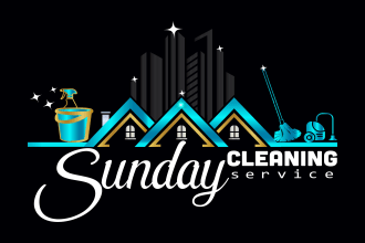 design residential and commercial cleaning service logo