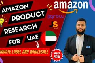 product hunting for amazon uae and research for best items