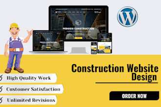 construction website construction roofing website handyman website hvac website