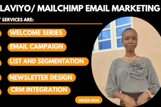 klaviyo email marketing mailchimp audit shopify email sequence flows automation