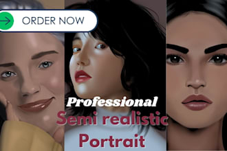 make a stunning digital portrait artwork photo to art
