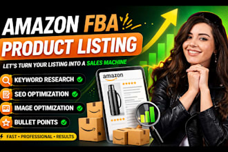 set up amazon seller account product listing