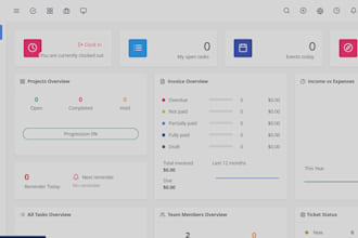 develop hrms stock inventory management CRM pos software