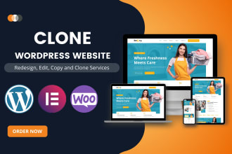 copy, duplicate, clone wordpress and revamp wordpress website