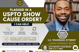 refile your trademark involved in show cause order