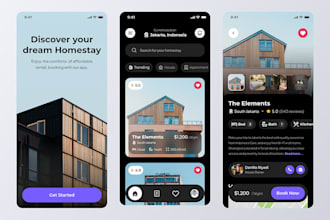 build hotel booking app, travel app, real estate app agent app, logistic app