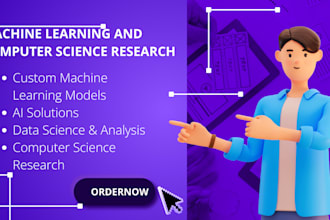 deliver expert machine learning solutions and advanced computer science research