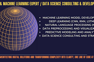 do ai machine learning data science consulting and development