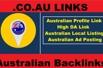 do australian backlinks, au links and au guest post