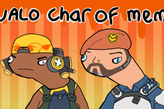create custom your character as a funny meme just one day