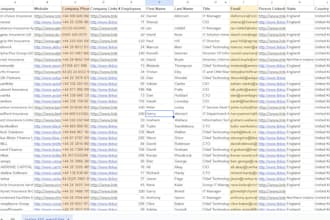 do b2b lead generation, business leads, email list building