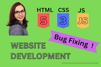 develop an attractive website by using HTML, CSS and js