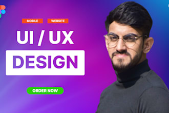 do your figma design, mobile app design, web design, mockups
