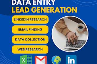 do b2b lead generation, linkedin, and email finding