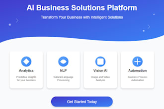 create custom ai solutions for automation, vision, analytics and call center