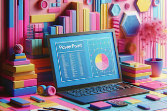 create compelling and informative business presentations and slides