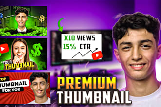design a miniature for youtube channel