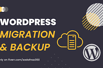 migrate and backup your wordpress website seamlessly