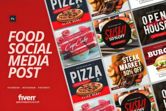 manage social media your bakery, coffee shop, pizza, restaurant business