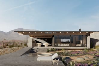 do photorealistic exterior renders with d5