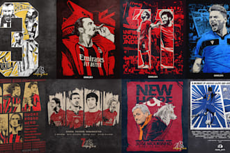 make sports t shirt design and illustration