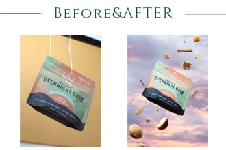 do high end retouch on product photos