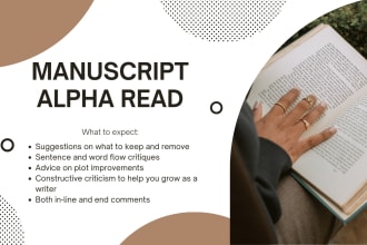 alpha read your writing and provide feedback