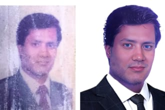restore old photos, photo restoration