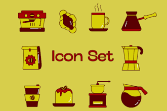 design custom icon set