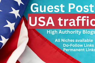 publish guest post on USA blogs with dofollow backlinks