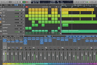 make a musical arrangement in logic pro x