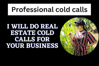 do real estate cold calling and telemarketing