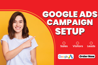 set up and optimize ROI focused google ad campaigns