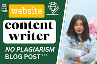 seo website content writer blog post and wordpress VA