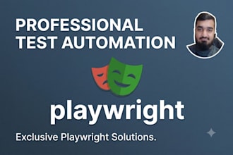 create playwright automation testing for website and API