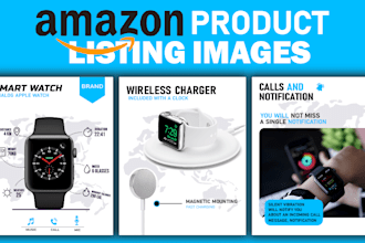 create amazon listing images and infographics