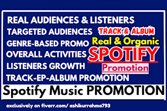 create promotional music ads to promote your spotify music