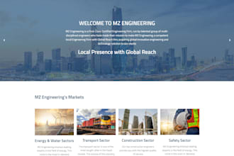 design a responsive wordpress website for your business