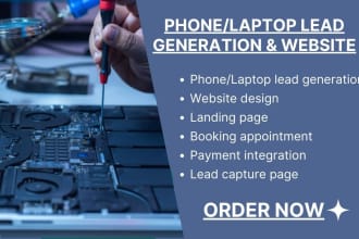generate phone repair leads computer website mobile phone leads