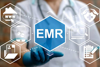 securely manage patient records and ehr emr data entry with hipaa compliance