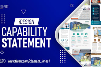 design detailed and professional capability statement