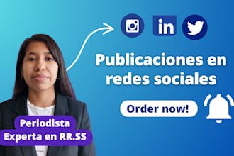 do a post on instagram or linkedin