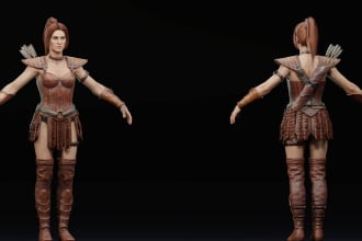 build 3d object, human character, arkit game character, assets, spline3d, nsfw